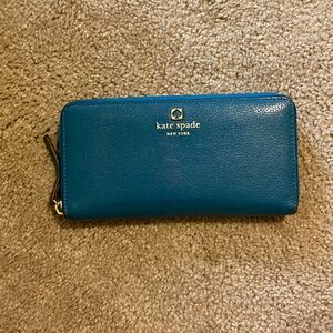 Kate Spade Blue Wallet